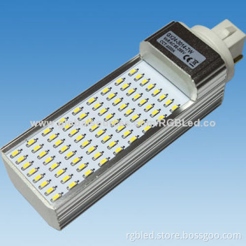G23 PLC LED Lamp, 120pcs 3014 SMD, with 12W Power and 1100lm, Comes in White/Warm White